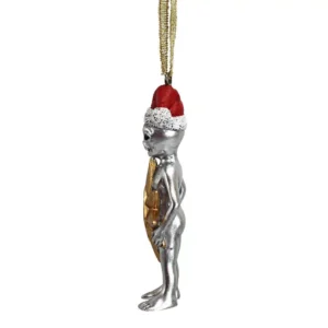 Design Toscano 3 in. Wiseman Star Christmas Alien Holiday Ornament (3-Piece)