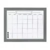 DesignOvation Bosc Monthly Dry Erase Calendar Memo Board