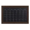 DesignOvation Beatrice Chalkboard Monthly Calendar Memo Board