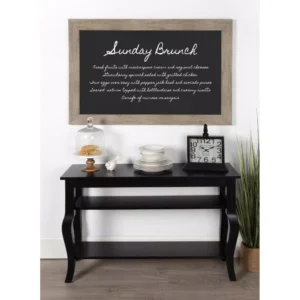 DesignOvation Beatrice Chalkboard Memo Board