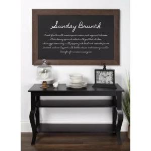 DesignOvation Beatrice Chalkboard Memo Board