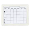 DesignOvation Macon Monthly Dry Erase Calendar Memo Board