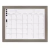 DesignOvation Beatrice Monthly Dry Erase Calendar Memo Board