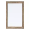 DesignOvation Beatrice Rustic Brown Dry Erase Memo Board