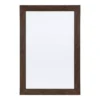DesignOvation Beatrice Walnut Brown Dry Erase Memo Board