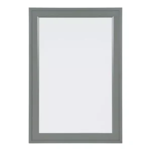 DesignOvation Bosc Gray Dry Erase Memo Board