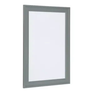 DesignOvation Bosc Gray Dry Erase Memo Board