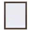 DesignOvation Beatrice Walnut Brown Rectangle Dry Erase Board Memo Board