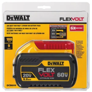 DEWALT FLEXVOLT 60-Volt MAX Cordless Brushless 4-1/2 in. - 6 in. Small Angle Grinder & (1) FLEXVOLT 9.0Ah Battery