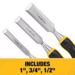 DEWALT Wood Chisel Set (3-Piece)