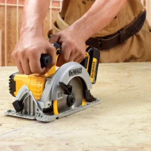 DEWALT 20-Volt MAX Cordless 6-1/2 in. Circular Saw with Bonus 6-1/2 in. 18-Tooth Fast Cutting Carbide Circular Saw Blade
