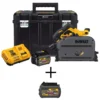 DEWALT FLEXVOLT 60-Volt MAX Cordless Brushless 6-1/2 in. Track Saw with (2) FLEXVOLT 6.0Ah Batteries