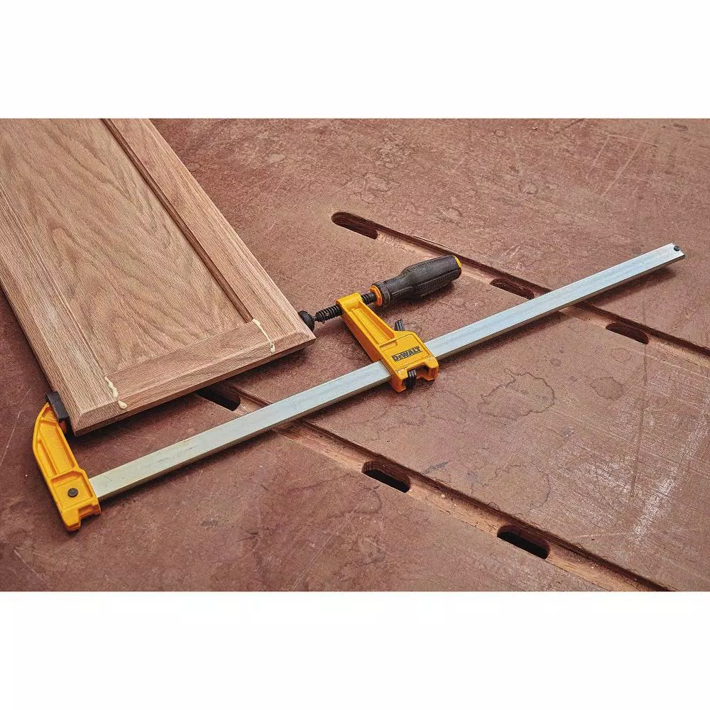 DEWALT 36 in. 1000 lb. Bar Clamp w/3 in. Thr.5oat Depth