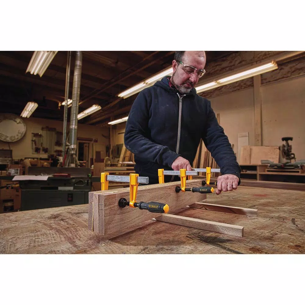 DEWALT 4 in. 330 lb. Bar Clamp w/2 in. Throat Depth