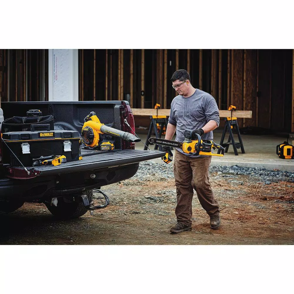 DEWALT 129 MPH 423 CFM 60V MAX Lithium-Ion Cordless FLEXVOLT Handheld Leaf Blower (Tool Only)