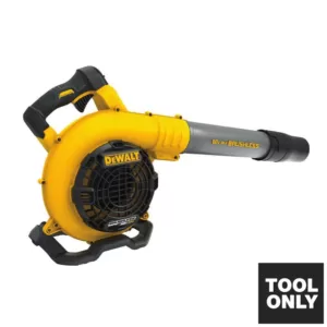 DEWALT 129 MPH 423 CFM 60V MAX Lithium-Ion Cordless FLEXVOLT Handheld Leaf Blower (Tool Only)