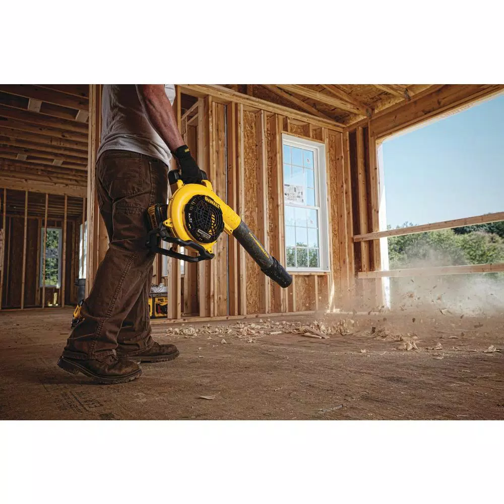 DEWALT 129 MPH 423 CFM 60V MAX Lithium-Ion Cordless FLEXVOLT Handheld Leaf Blower (Tool Only)