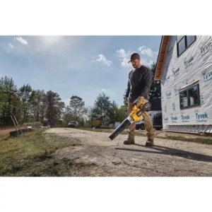 DEWALT 125 MPH 600 CFM Flexvolt 60V MAX Lithium-Ion Cordless Axial Blower (Tool Only) with Bonus (1) FLEXVOLT 60V 3.0Ah Battery