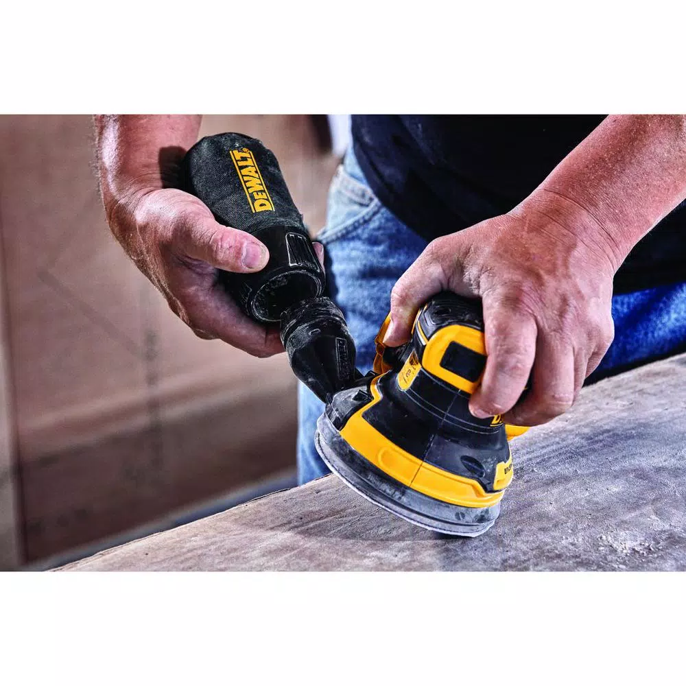 DEWALT 20-Volt MAX XR Cordless Brushless 5 in. Random Orbital Sander with (1) 20-Volt Battery 3.0Ah