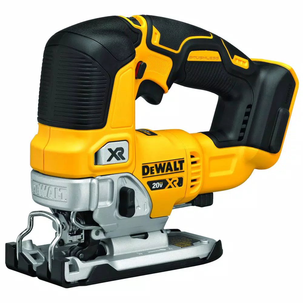 DEWALT 20-Volt MAX XR Cordless Brushless 5 in. Random Orbital Sander with Jigsaw & (1) 20-Volt Battery 5.0Ah