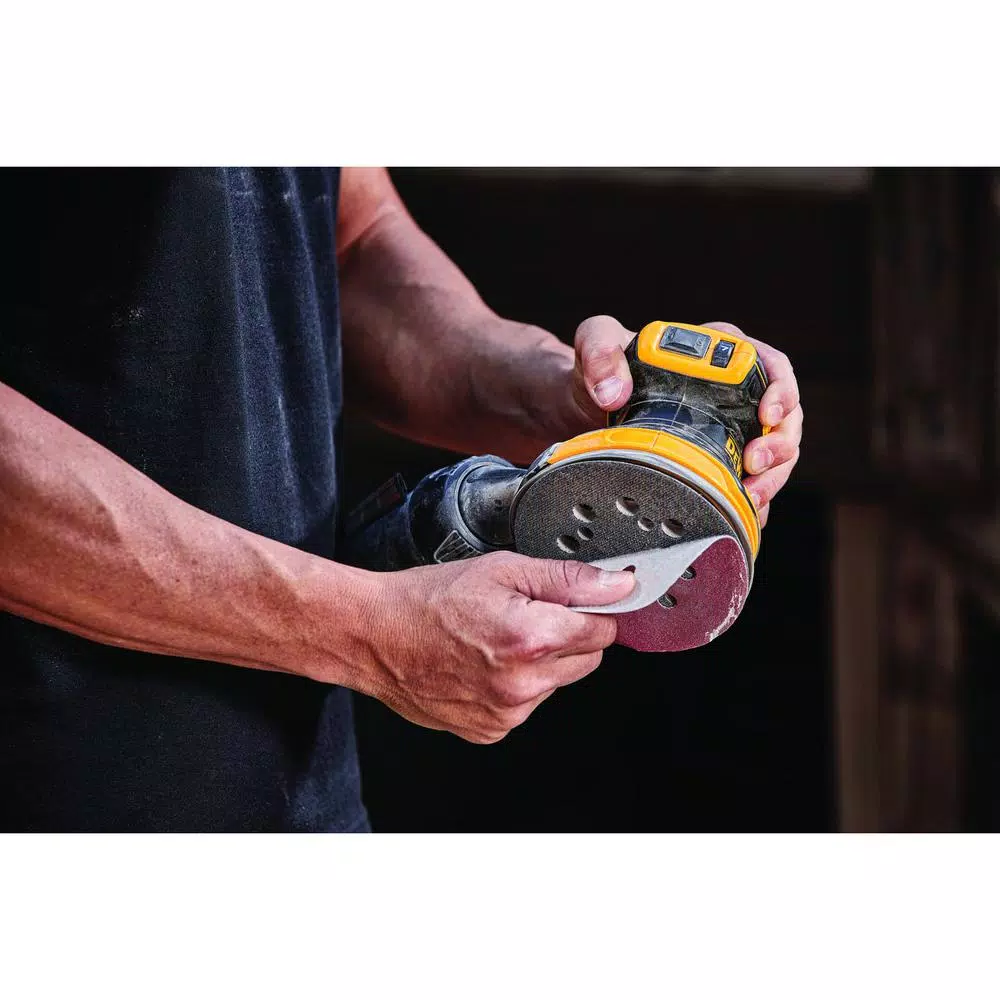 DEWALT 20-Volt MAX XR Cordless Brushless 5 in. Random Orbital Sander with Jigsaw & (1) 20-Volt Battery 5.0Ah