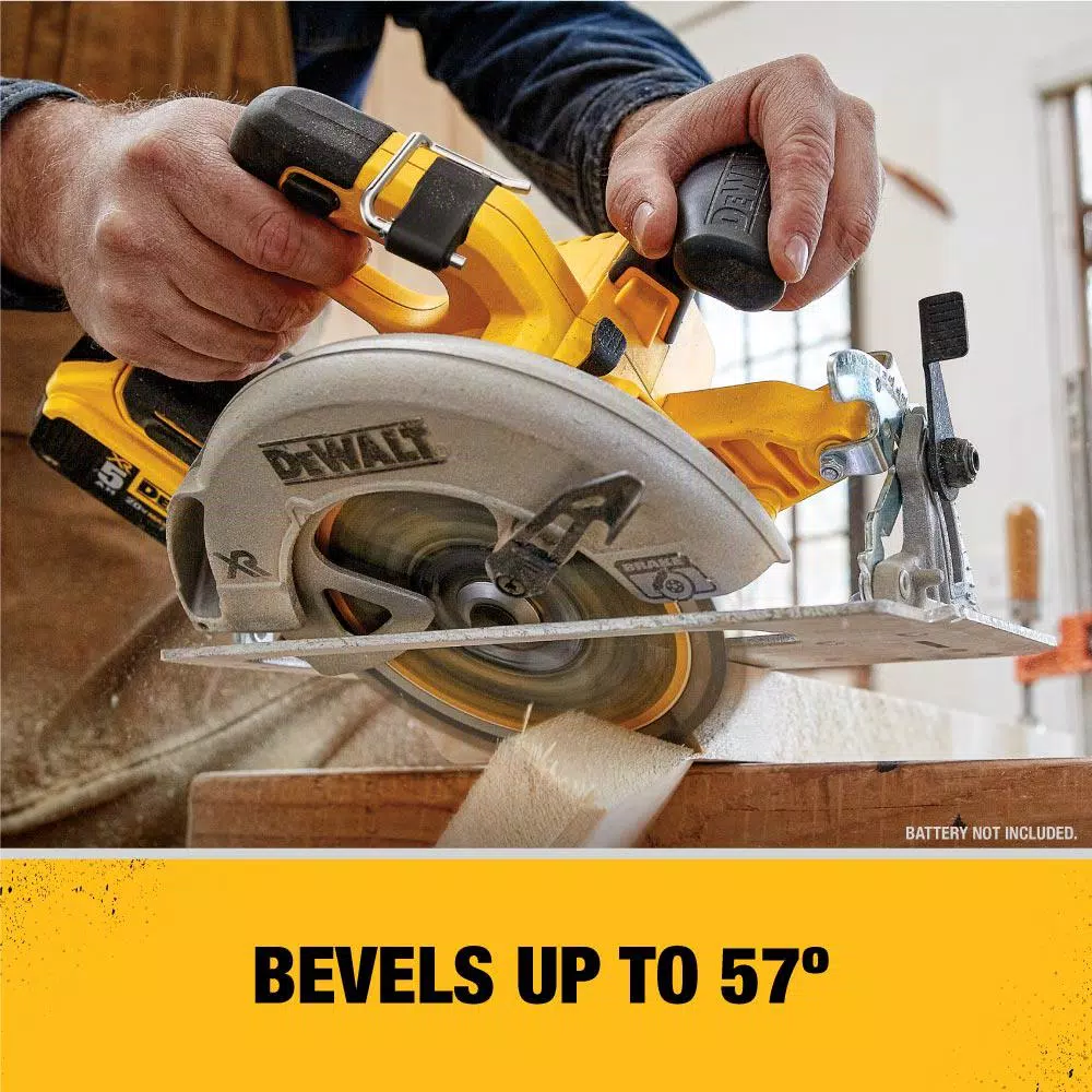 DEWALT 20-Volt MAX XR Cordless Brushless 5 in. Random Orbital Sander with 7-1/4 in. Circular Saw & (1) 20-Volt Battery 4.0Ah