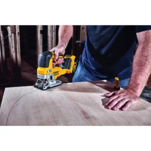 DEWALT 20-Volt MAX XR Cordless Brushless 5 in. Random Orbital Sander with (1) 20-Volt Battery 2.0Ah & Jigsaw