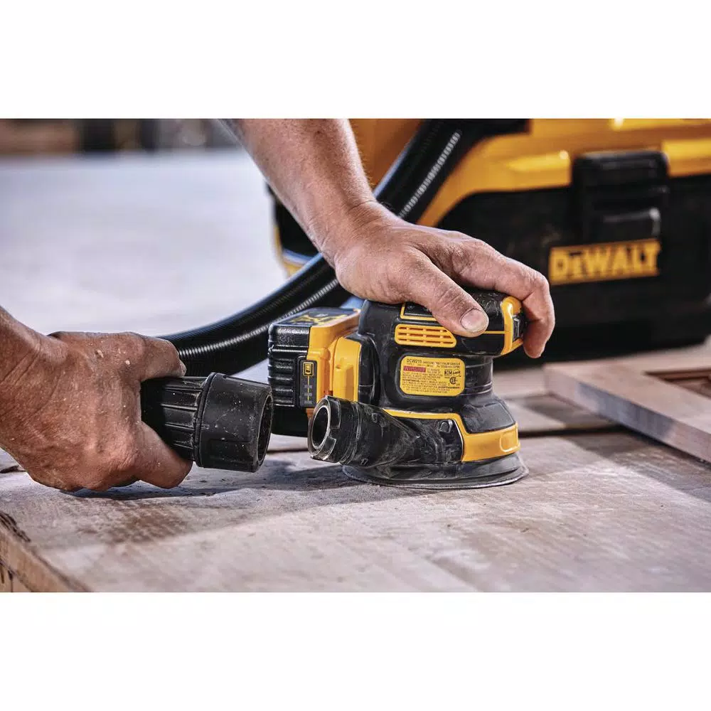 DEWALT 20-Volt MAX XR Cordless Brushless 5 in. Random Orbital Sander with (1) 20-Volt Battery 5.0Ah & Charger