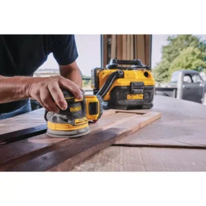 DEWALT 20-Volt MAX XR Cordless Brushless 5 in. Random Orbital Sander with (1) 20-Volt Battery 5.0Ah & Charger
