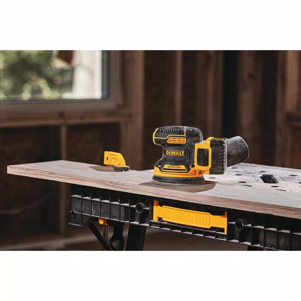 DEWALT 20-Volt MAX XR Cordless Brushless 5 in. Random Orbital Sander with (1) 20-Volt Battery 5.0Ah & Charger