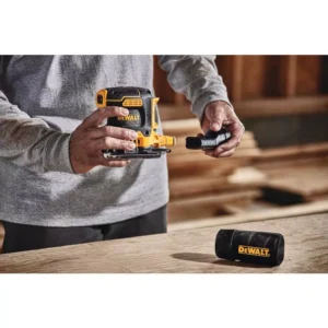 DEWALT 20-Volt MAX XR Cordless Brushless 5 in. Random Orbital Sander with 1/4 Sheet Sander, (1) 20-Volt Battery 3.0Ah & Charger