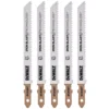 DEWALT 4 in. 10 TPI T-Shank Wood Down Cutting Jig Saw Blade (5-Pack)
