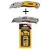 DEWALT Hand Tool Combo (Features 2 Utility Knives and 75-Pack Blades, 3-Piece)
