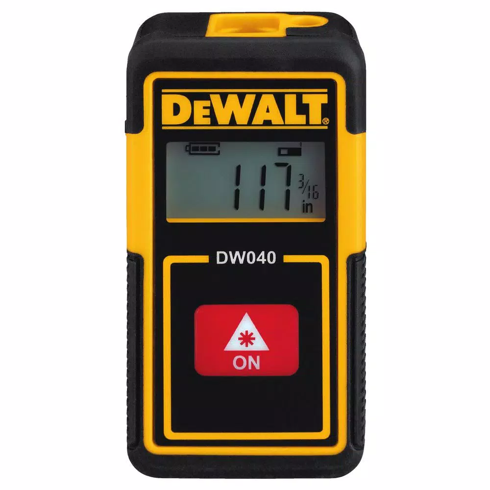 DEWALT 40 ft. Lithium-Ion Rechargeable Pocket Laser Distance Measurer