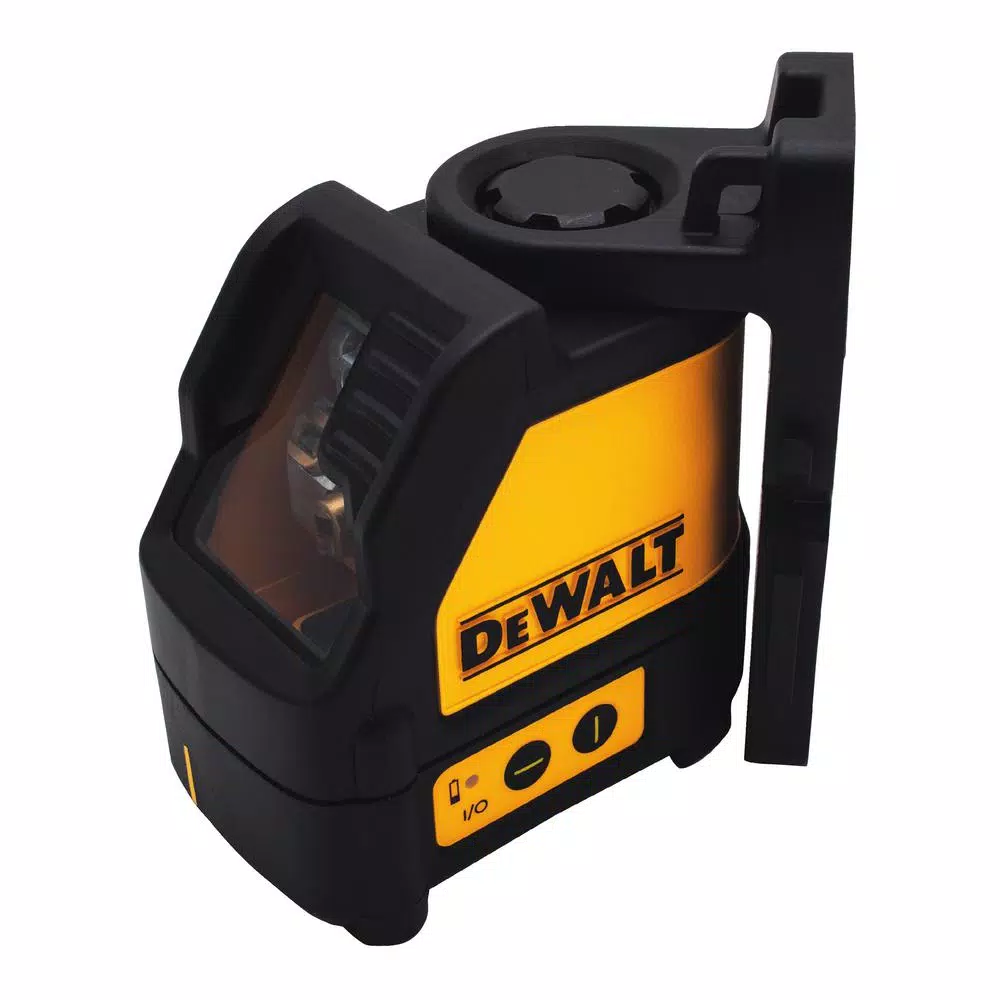 DEWALT 165 ft. Green Self-Leveling Cross Line Laser Level with (3) AAA Batteries & Case