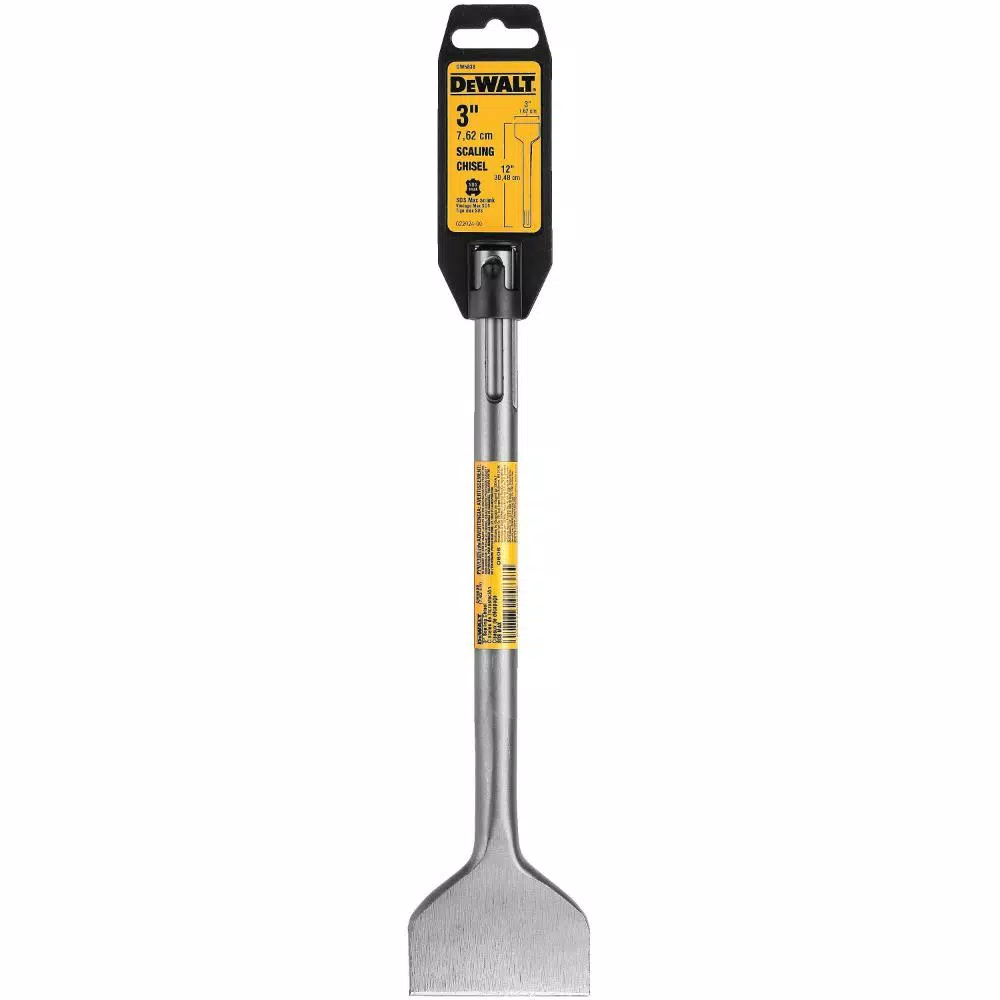DEWALT 3 in. SDS-Max Shank Scaling Chisel