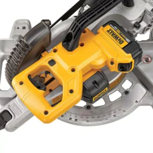 DEWALT 20-Volt MAX Lithium-Ion Cordless 7-1/4 in. Miter Saw with 20-Volt MAX XR Premium Lithium-Ion (1) 5.0Ah Battery