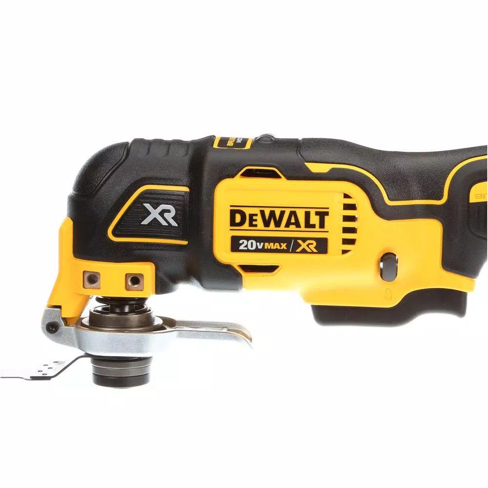 DEWALT 20-Volt MAX XR Cordless Brushless Oscillating Multi-Tool with (1) 20-Volt 2.0Ah Battery & Charger