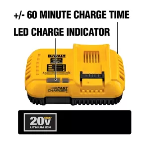 DEWALT FLEXVOLT 60-Volt MAX Cordless Brushless 8-1/4 in. Table Saw Kit with (1) FLEXVOLT 6.0Ah Battery