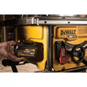 DEWALT FLEXVOLT 60-Volt MAX Cordless Brushless 8-1/4 in. Table Saw Kit, (1) FLEXVOLT 6.0Ah & (1) FLEXVOLT 9.0Ah Battery