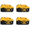 DEWALT 20-Volt MAX XR Premium Lithium-Ion 4.0Ah Battery Pack (4-Pack)