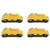 DEWALT 20-Volt MAX Compact Lithium-Ion 3.0Ah Battery Pack (4-Pack)
