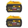 DEWALT FLEXVOLT 20-Volt/60-Volt MAX Lithium-Ion 12.0Ah Battery (2-Pack)