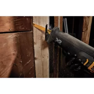 DEWALT 9 in. 6 Teeth per in. Taper Back Bi-Metal Reciprocating Saw Blade (5-Pack)