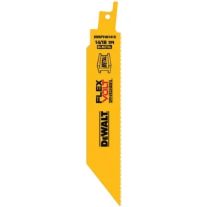 DEWALT FLEXVOLT Bi-Metal Reciprocating Saw Blade Set (8-Piece) with10-Compartment Pro Small Parts Organizers