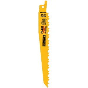 DEWALT FLEXVOLT Bi-Metal Reciprocating Saw Blade Set (8-Piece) with10-Compartment Pro Small Parts Organizers