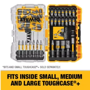 DEWALT MAX IMPACT 2.5 in. #25 Torx Bit (15-Piece) with Small Bulk Storage Case