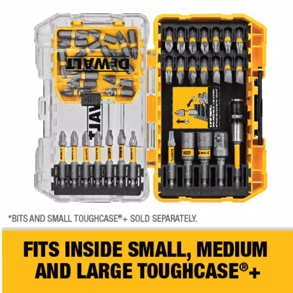 DEWALT MAX IMPACT 2.5 in. #25 Torx Bit (15-Piece) with Small Bulk Storage Case