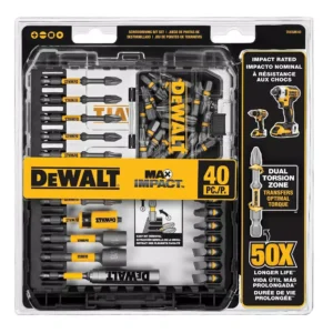DEWALT MAX IMPACT Screwdriving Set (40-Piece)