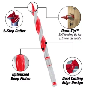 DIABLO High Speed Steel Auger Bit Set (3-Piece)